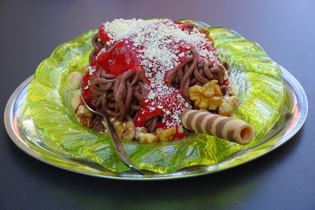 Spaghetti Eis selber machen ohne Spätzlepresse