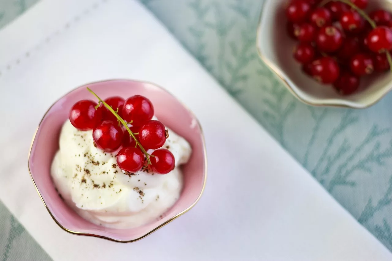 eis selber machen mit topfen